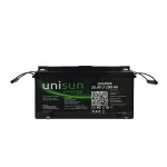 Unisun 25.6V 100Ah LiFEPO4 Batarya 6000 Cycle + Ekran + Bluetooth