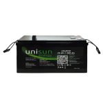 Unisun 25.6V 200Ah LiFEPO4 Batarya 6000 Cycle Ekran Bluetooth