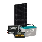 1200W Karavan Bağ Bahçe Sistemi Jel Akülü