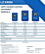 Lexron 20A Mppt Şarj Kontrol Cihazı - Görsel 2