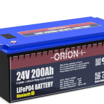 Orion 24V 200A LiFePo4 Bluetooth Ekranlı Akü