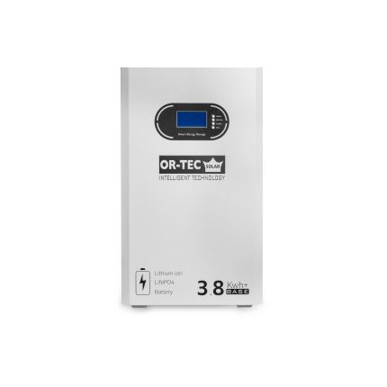 Ortec Solar 3.8 kWh 25.6V 150Ah LiFePO4 Batarya