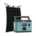 Orbus 300W Güç Kaynağı 100W Taşınabilir Güneş Paneli